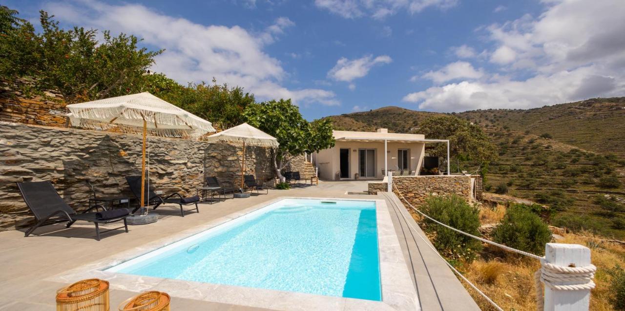Kea Villa Thea- Villa Ilios Vourkari Ngoại thất bức ảnh
