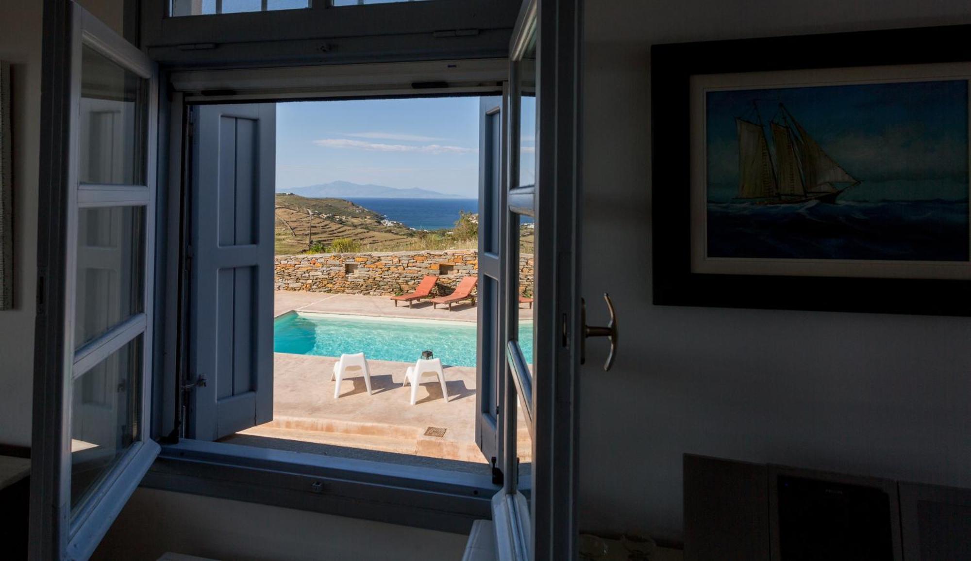 Kea Villa Thea- Villa Ilios Vourkari Ngoại thất bức ảnh